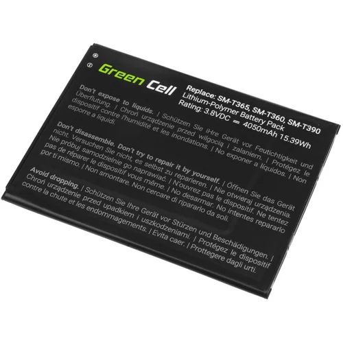 Green cell Baterija za Samsung Galaxy Tab Active / SM-T360 / SM-T365, 4050 mAh