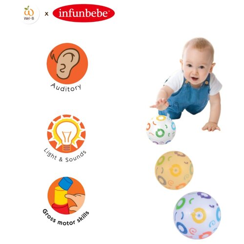 Infunbebe IGRACKA ZA BEBE AUTO ROLLING BALL Cene