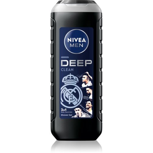 Nivea MEN Real Madrid hidratantni gel za tuširanje 3 u 1 500 ml Cene