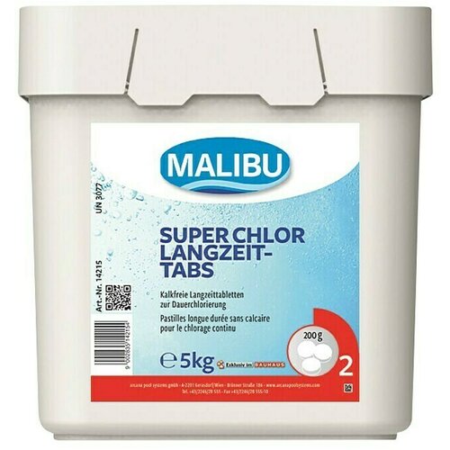 Malibu Superklor tablete s dugotrajnim otpu&amp;scaron;tanjem (5 kg) Slike