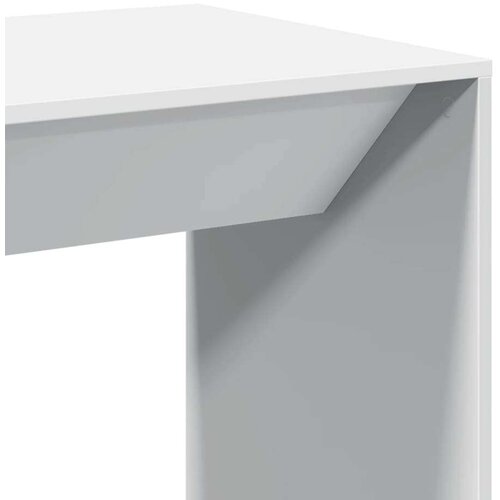 VidaXL Barski stol bijeli 51 x 50 x 103,5 cm od konstruiranog drva Slike
