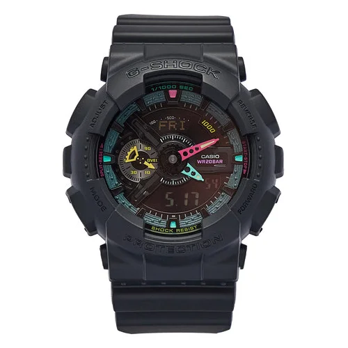 G-shock Ročna ura GA-110MF-1AER Črna