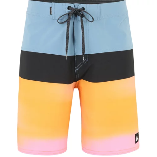 Quiksilver Surferske kupaće hlače sivkasto plava / narančasta / roza / crna