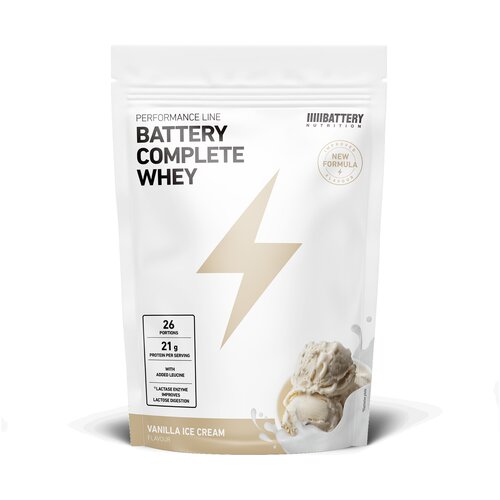 Battery Nutrition BATTERY COMPLETE WHEY, sladoled od vanilije 800g Cijene