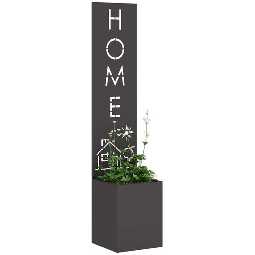  Privatnost u vrtu Crna 32 x 32 x 150 cm Hladno valjana čelična Slike