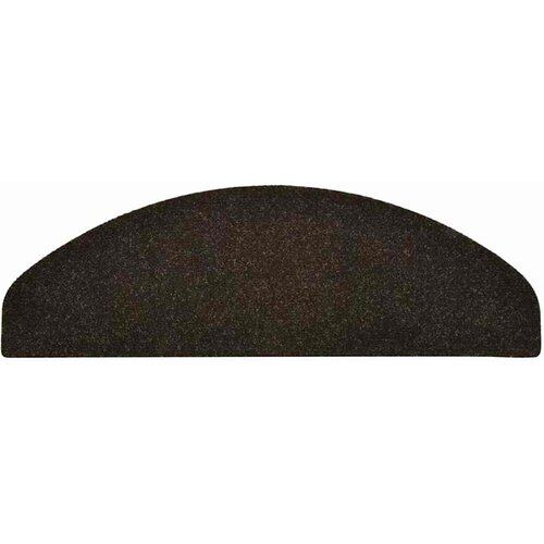  Prostirke za stepenice, samoljepljive, 30 kom., 65x21x4 cm, tamnosmeđe, poluokrugle, velike Slike