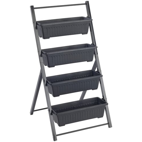 Maximex Metalni stalak za tegle za cvijeće (visina 108 cm) Vertical &amp;ndash; Slike