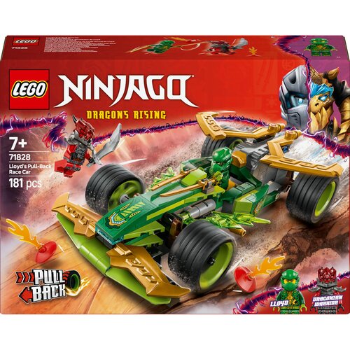 Lego LEGO&amp;reg; NINJAGO&amp;reg; - lloydov dirkalni avtomobil na poteg (71828) Slike