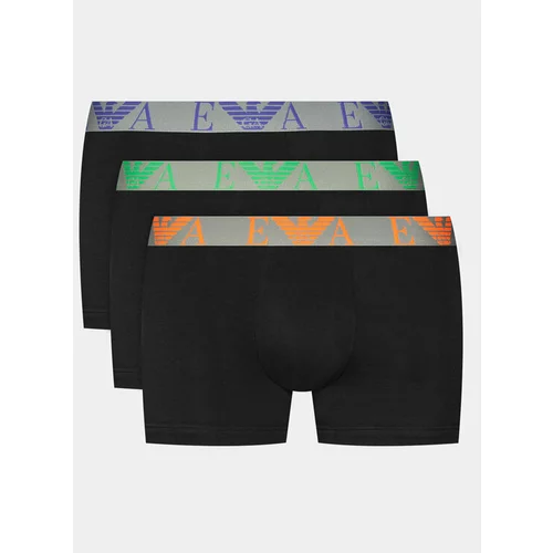 Emporio Armani Underwear Set 3 parov boksaric 111357 4R715 29821 Črna