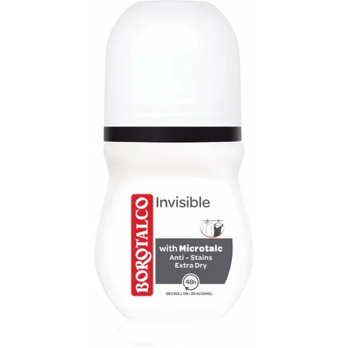 Borotalco Invisible dezodorans roll-on 50 ml