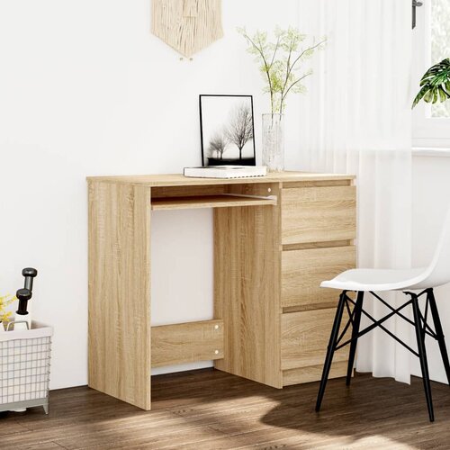 Furnova Pisalna miza sonoma hrast 90x45x76 cm iverna plošča, (21925492) Cene
