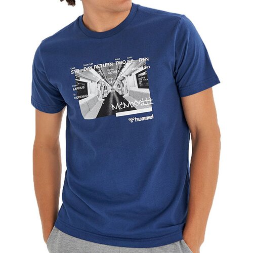 Hummel muška majica,rejse t-shirt s/s T911535-3882 Slike