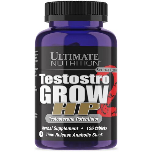 Ultimate Nutrition testostro grow 2 hp - povećajte testosteron prirodno i efikasno Slike