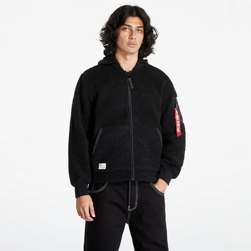 Alpha Industries Inc. Alpha Industries Teddystoff Nylon ZH Jacket Black