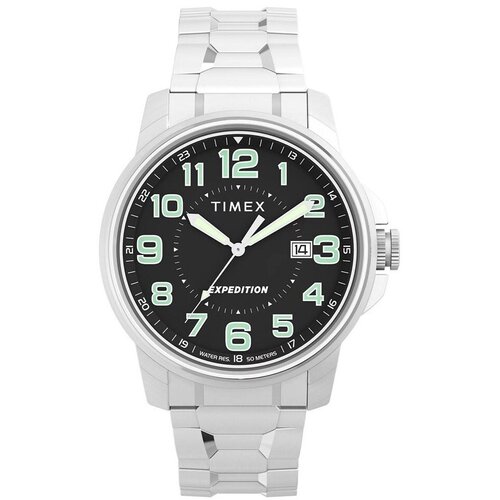 Timex Analogne ure ty575900 Črna Slike