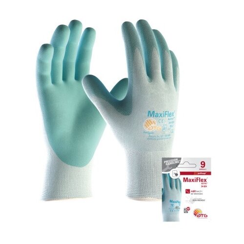 ATG rukavica MaxiFlex Active svjetloplava Slike
