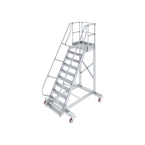 Krause pokretne stepenice sa platformom 10 gazi&amp;scaron;ta nagib 60&amp;deg; 600mm 828699 Slike