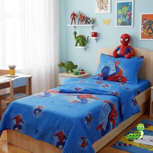 Gusenica Dečija posteljina spidermen Cene