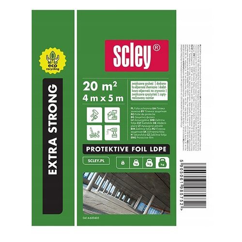 Scley Za&amp;scaron;titna folija Extra Strong, 4x5m Slike