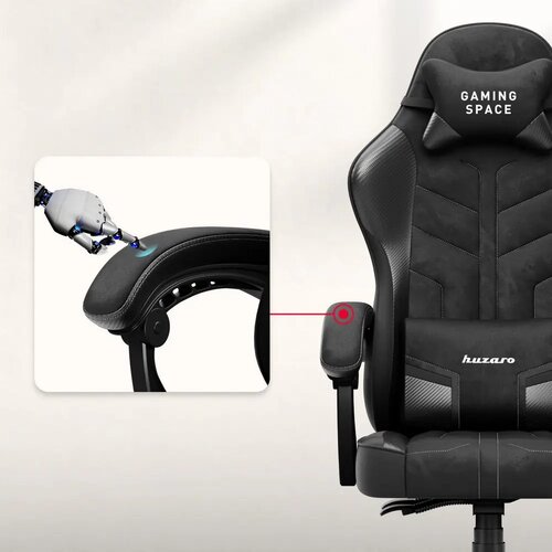 Huzaro Force 2.7 Crna Carbon Gaming stolica Cene