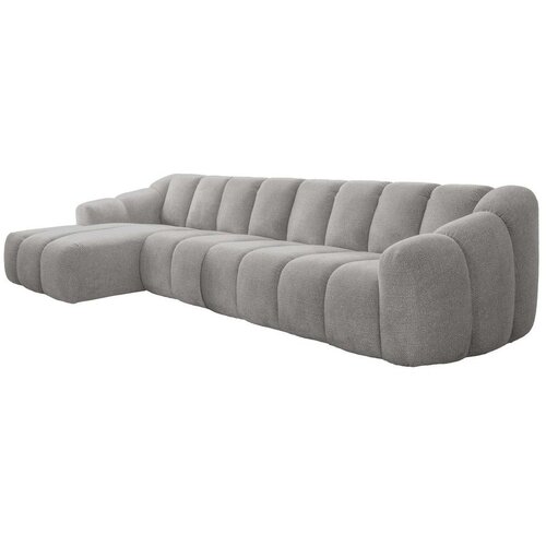 Miuform Svijetlo siva kutna garnitura (s lijevim kutom/s ležaljkom) Shell &amp;ndash; Slike