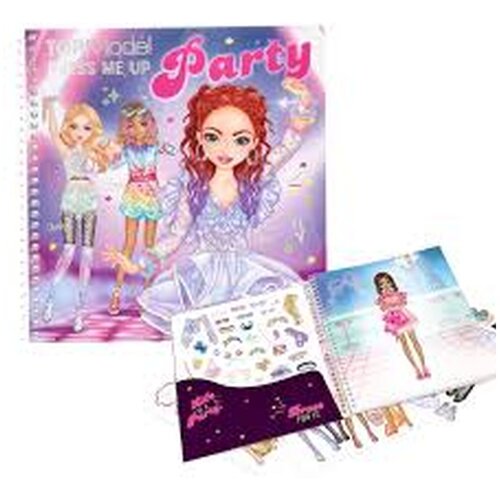 Top Model Dress Me Up nalepke Party Slike