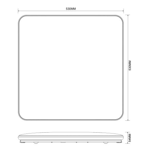 Zuma line JE-DHS-0530-GD - led prigu&amp;scaron;iva stropno svetlo omar LED/48W/230V zlatna Slike
