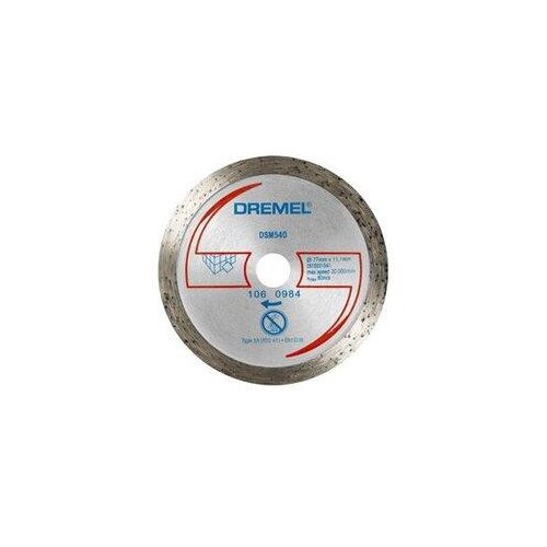 Dremel Diamantna rezalna plo&amp;scaron;ča DSM 540 (Premer diska: 77 mm, Primerno za: Keramične plo&amp;scaron;čice, Globina reza: 20 mm) Slike