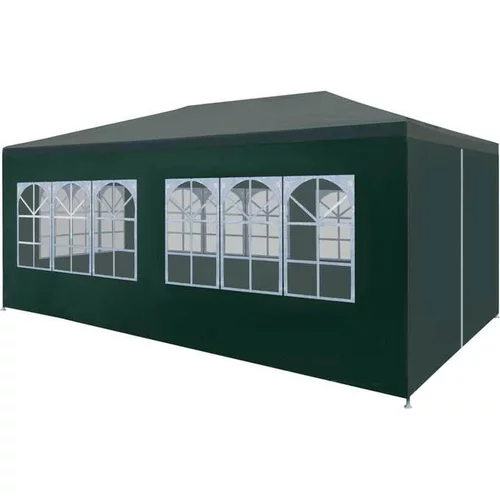  šotor za zabave 3x6 m zelene barve