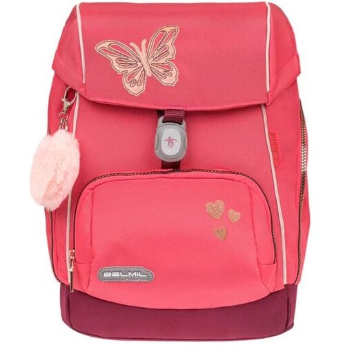 Belmil anatomski ranac comfy - coral Slike