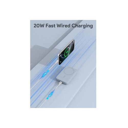 Aukey Power Bank PB-MS04 20W MagFusion 10000Mah Wireless Slike