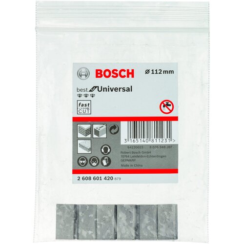Bosch Segmenti Best for Universal dijamantske krune za suvo bu&amp;scaron;enje G1-1/4 UNC 2608601420 Slike