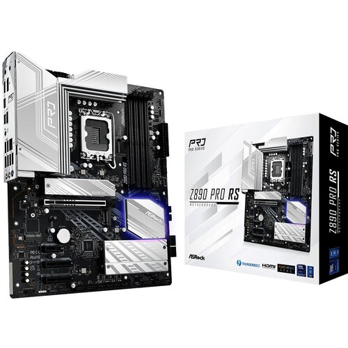 AsRock Z890 Pro RS ATX motherboard Intel Xe/TB4/HDMI/DP Slike