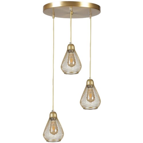 Opviq armut 8717-3 gold chandelier Slike