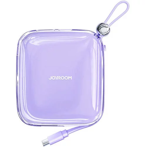 Joyroom Powerbank JR-L002 Jelly 10000mAh, USB C, 22,5W (vijolična)