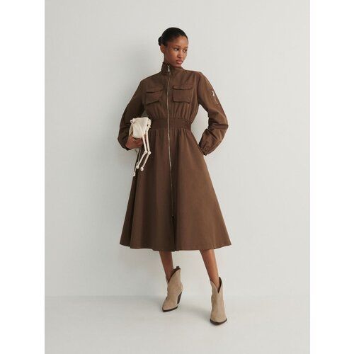 Reserved Ladies` dress - kaki Cene
