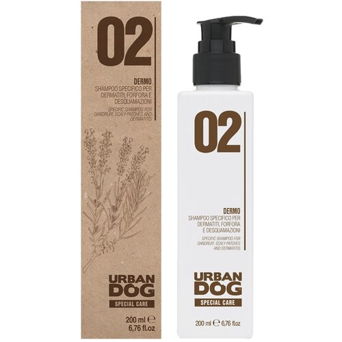 Urban Dog 02 Dermo - &amp;Scaron;ampon za pse, 200 ml Slike