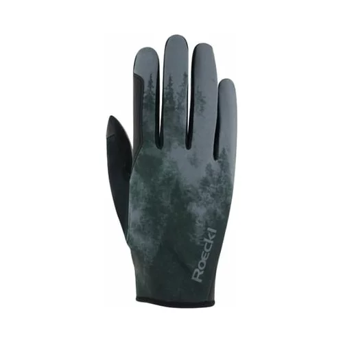 Roeckl Zimske jahalne rokavice WING, steel grey - 6,0