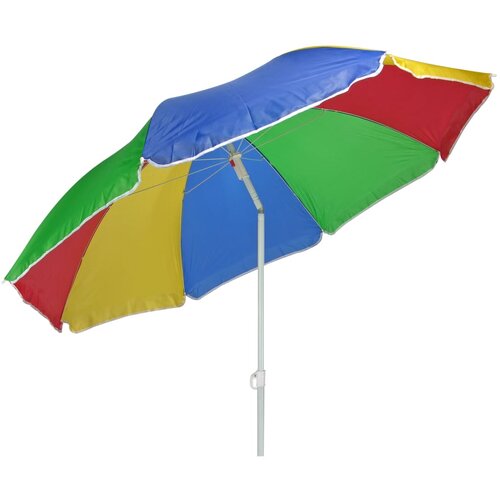 HI Senčnik za na plažo 150 cm večbarven Slike