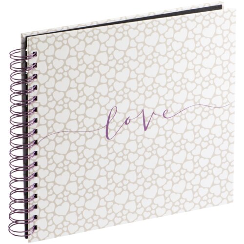 Hama romance spiral-album 28x24 40 black pages wedding 3831 Cijene