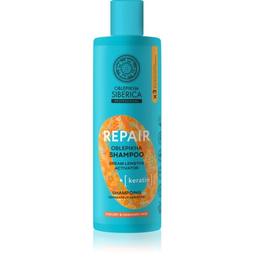 Natura Siberica Oblepikha Siberica regeneracijski šampon za suhe in oslabljene lase 400 ml Cene