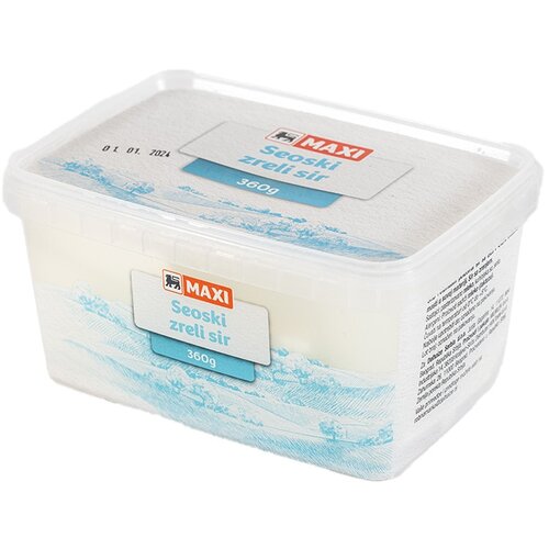 Maxi Seoski zreli sir 360g Cene