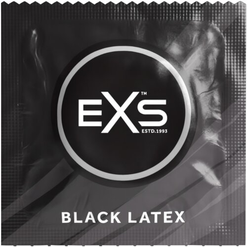 EXS Black - kondom od lateksa - crni (12 kom) Slike