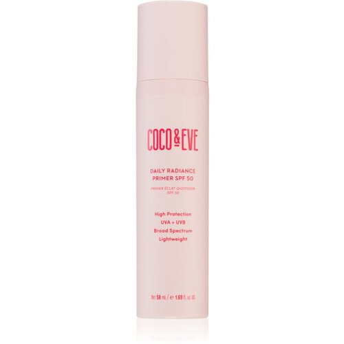 Coco & Eve Daily Radiance Primer SPF 50 blagi hranjivi fluid za sjaj lica SPF 50 50 ml Cijene