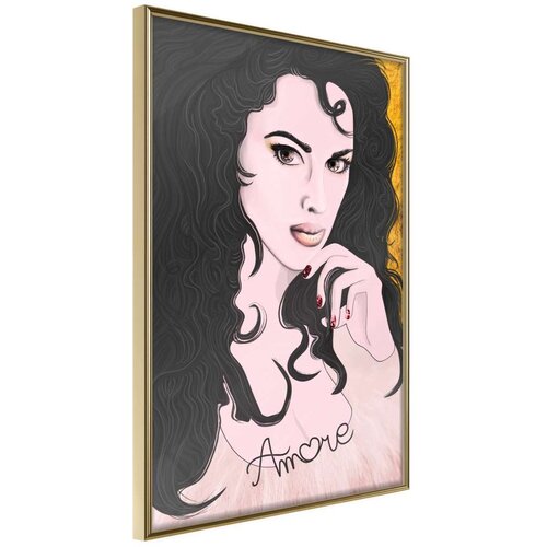  Poster - Tumbling Curls 40x60 Slike