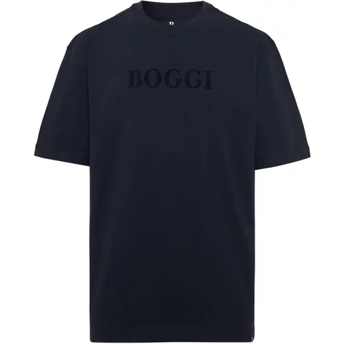 Boggi Milano Majica mornarsko plava / crna