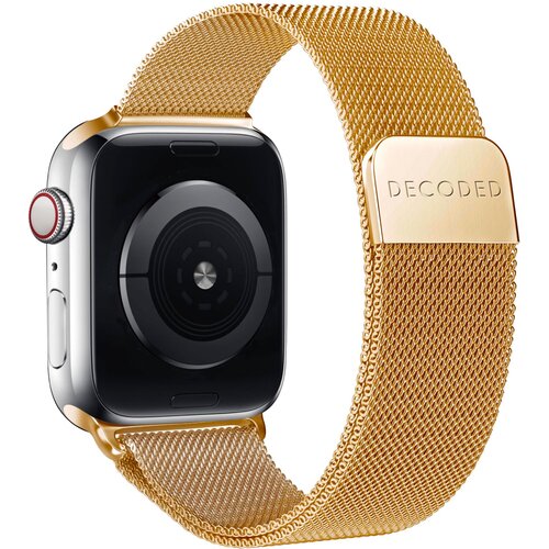 Decoded Milanaise Traction Strap 38 /40 /41 /42mm Shiny Gold Cijene
