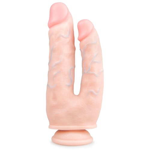  Dvojni dildo 25 cm, kožni Slike