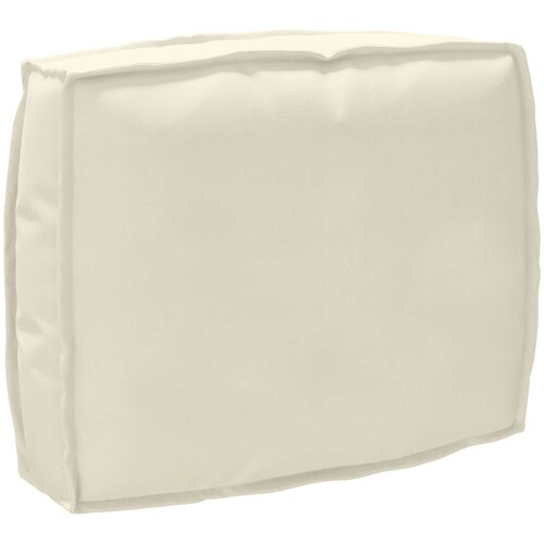  Jastuk Krema 50 x 40 x 12 cm Oxford tkanina Slike