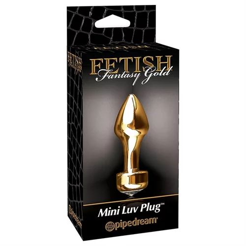 Pipedream Fetish Fantasy Gold Mini Luv Plug